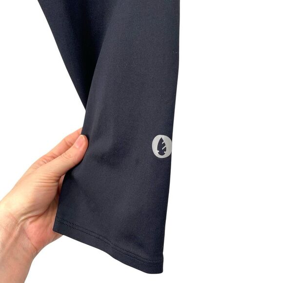 Dona Jo cropped skorts skirted leggings Size L black pickleball golf tennis - Picture 9 of 13